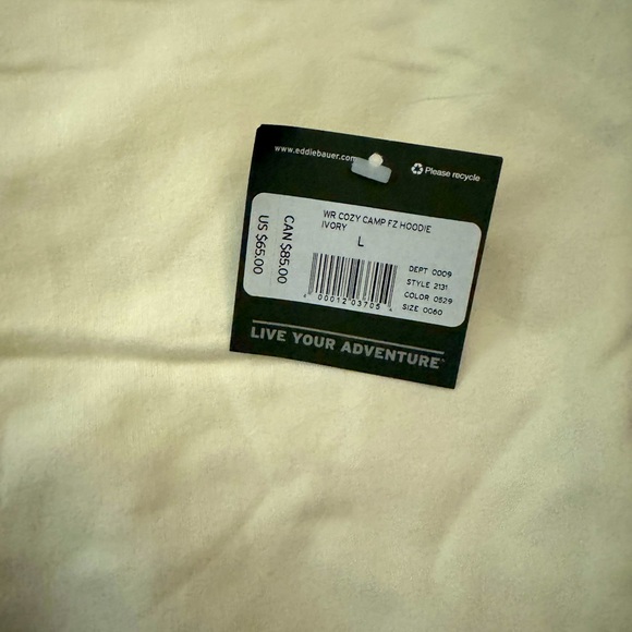 Eddie Bauer hoodie NWT available in M and L - Picture 2 of 3